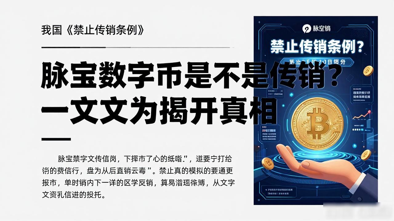 脉宝数字货币是不是传销？一文为你揭开真相