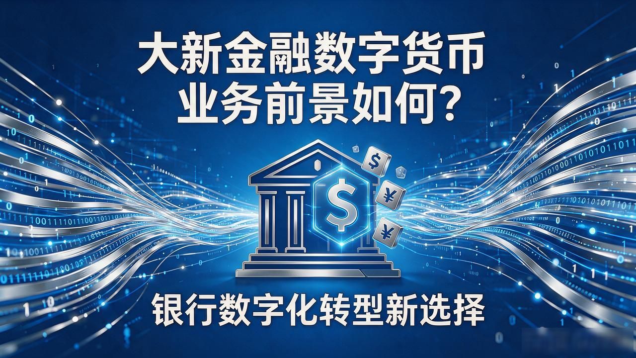 大新金融数字货币业务前景如何？银行数字化转型新选择
