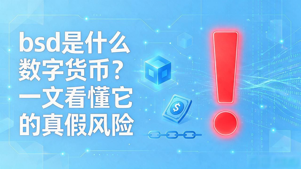 bsd是什么数字货币？一文看懂它的真假风险
