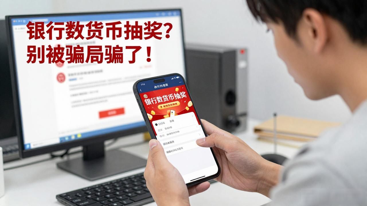 银行数字货币抽奖？别被骗局骗了！