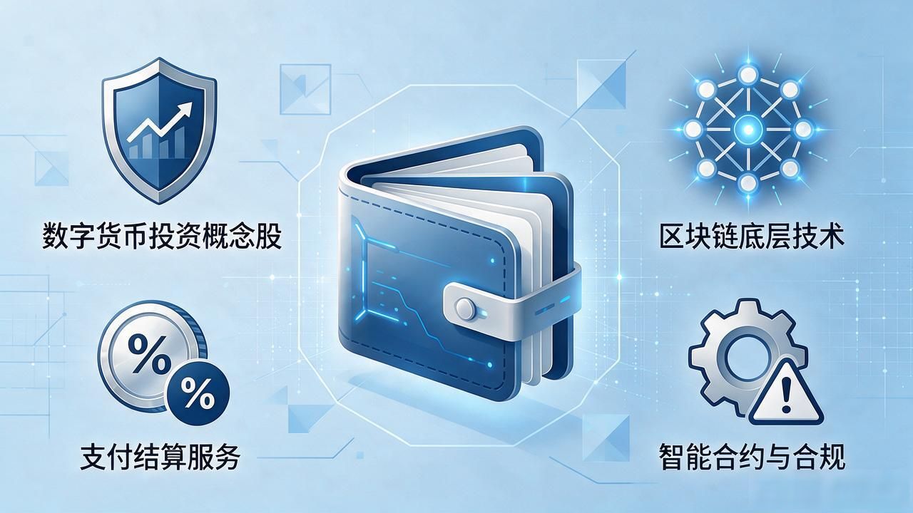 数字货币投资概念股：谁在吃这波红利？