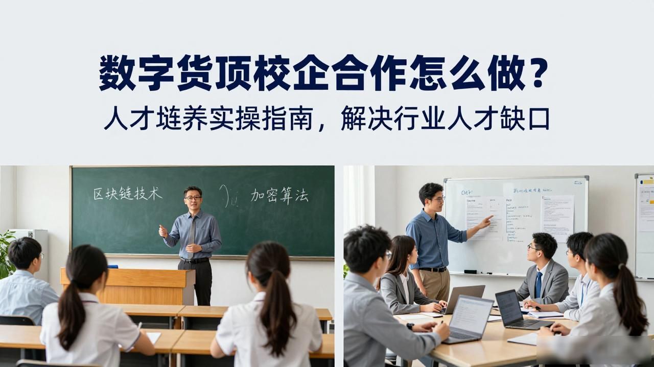 数字货币校企合作怎么做？人才培养实操指南，解决行业人才缺口