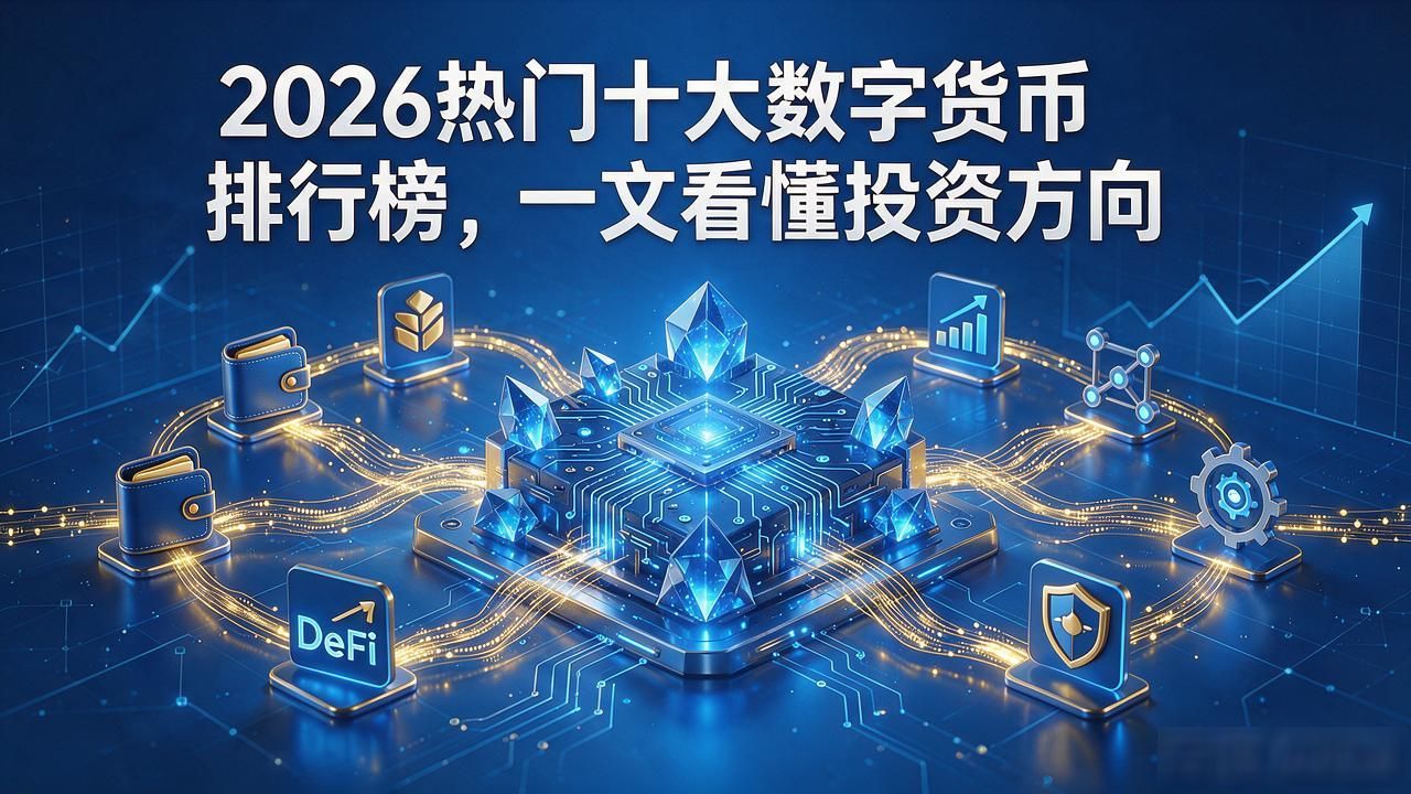 2026热门十大数字货币排行榜，一文看懂投资方向