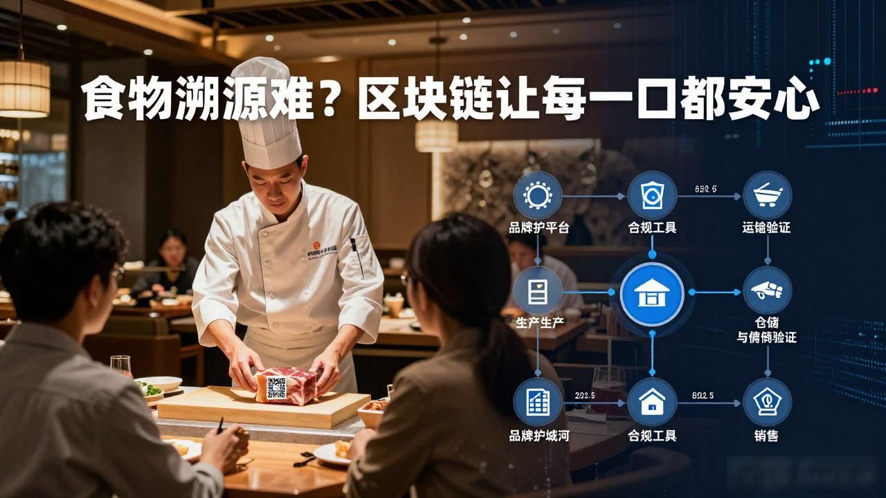 食物溯源难？区块链让每一口都安心