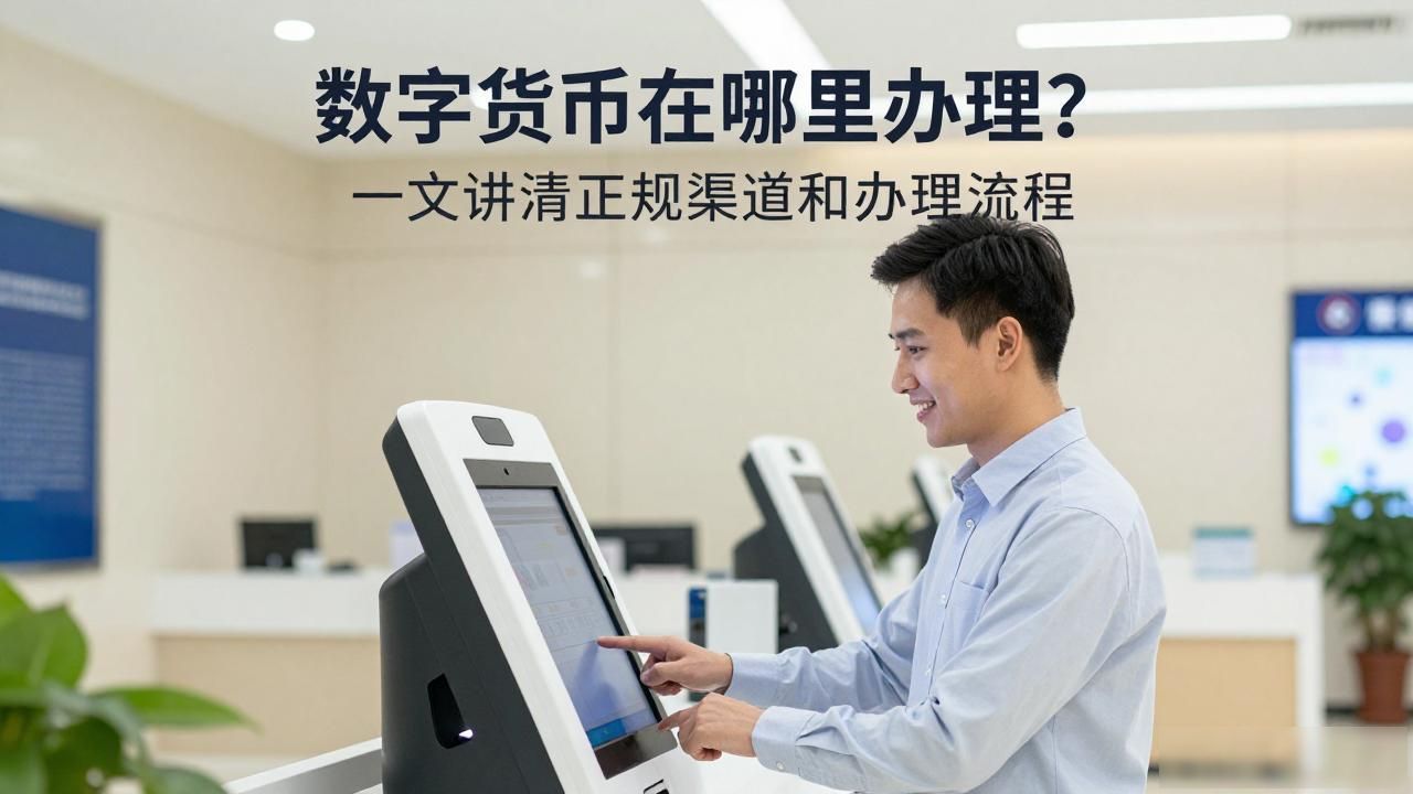 数字货币在哪里办理？一文讲清正规渠道和办理流程