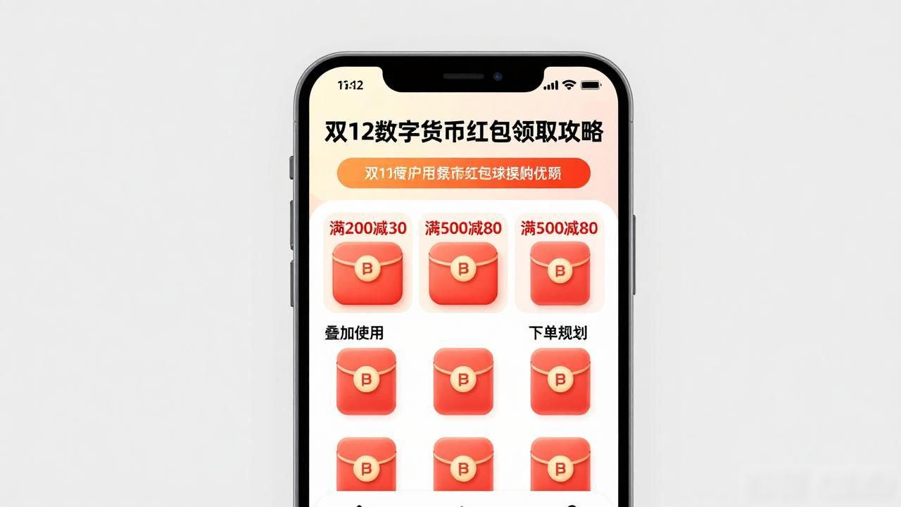 双12数字货币红包领取攻略，手把手教你省大钱