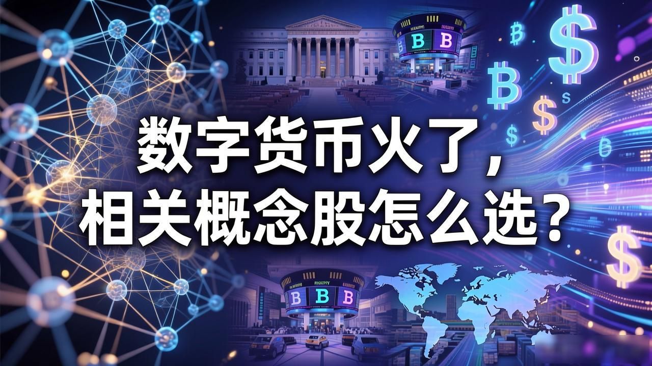 数字货币火了，相关概念股怎么选