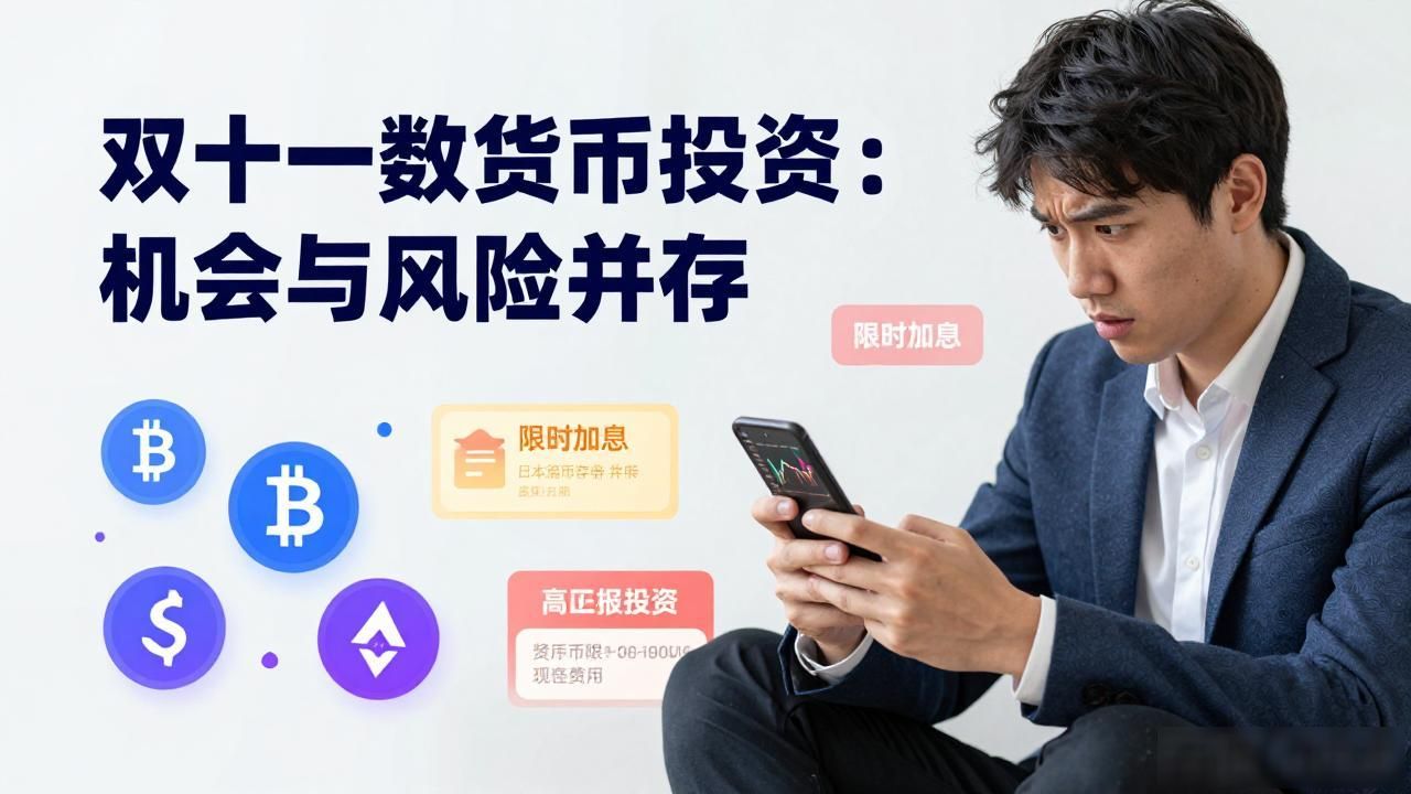 双十一数字货币投资：机会与风险并存