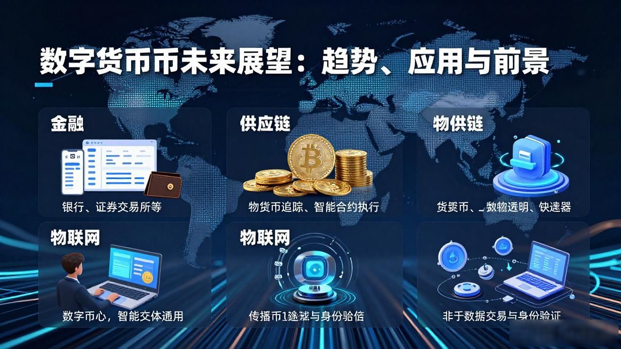 数字货币未来展望：趋势、应用与前景