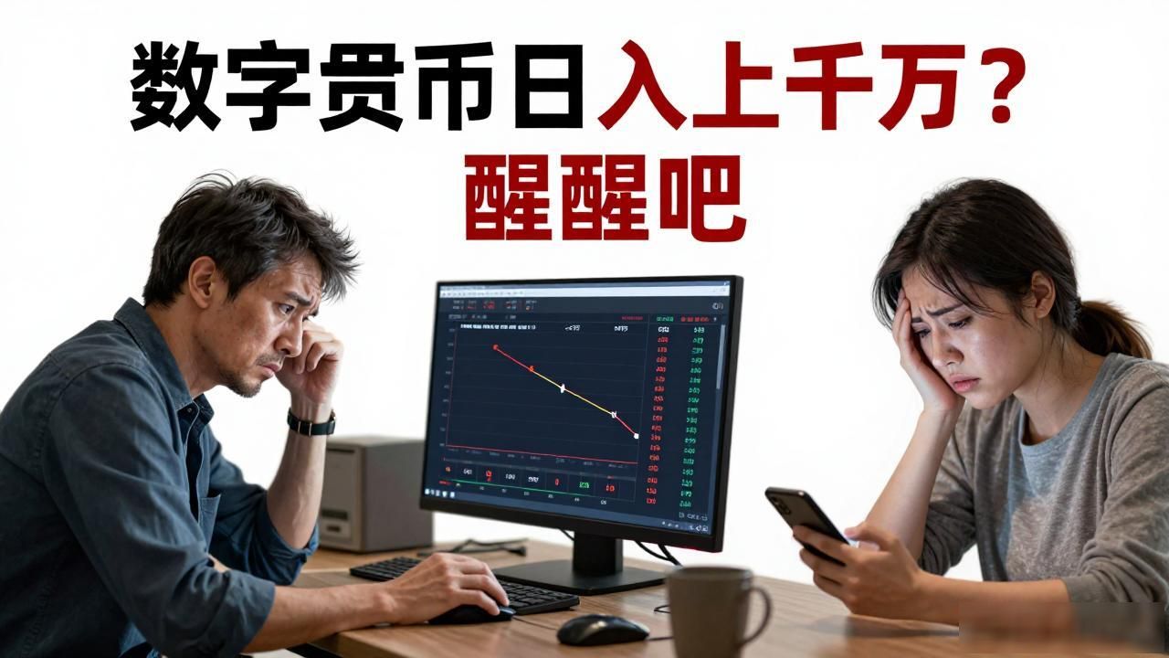 数字货币日入上千万？醒醒吧，真相没那么简单