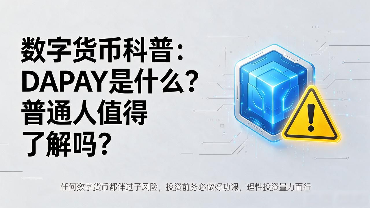 数字货币科普：DAPAY是什么？普通人值得了解吗？