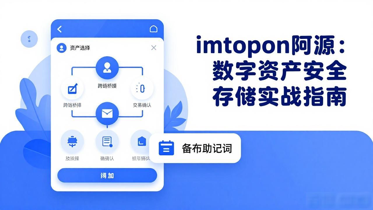 imtoken阿源：数字资产安全存储实战指南